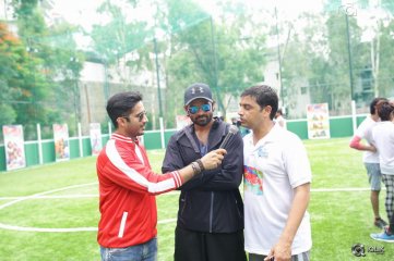 Kerintha Movie Team At Bubble Soccer Event